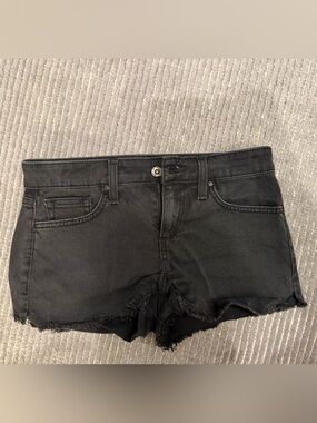 Joe's Jeans Black Denim Cutoff Jean Shorts